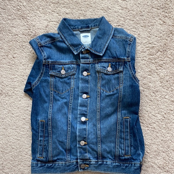 Old Navy Kids Size 10-12 Large Denim Jacket - Picture 6 of 6